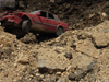 Car in Bomb Crater